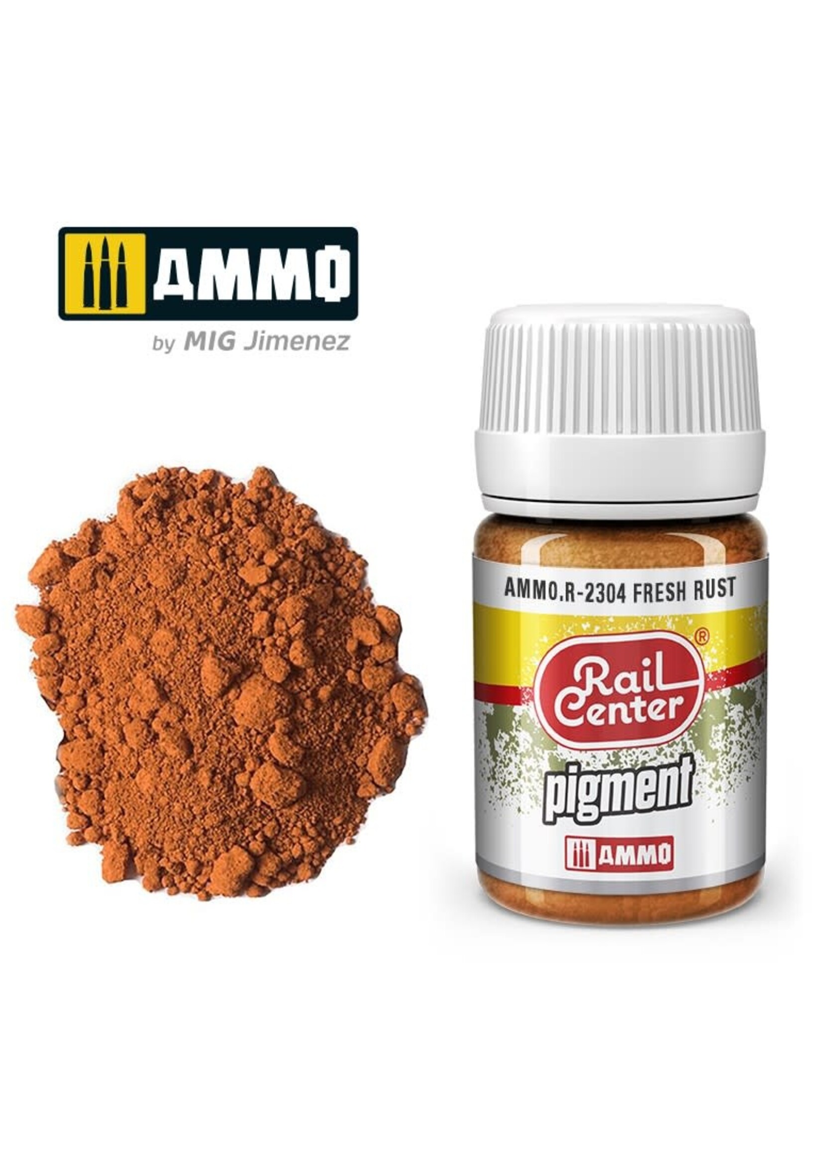 AMMO MIG AMMO MIG R-2304 RAIL CENTER PIGMENTS FRESH RUST 35ML