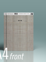 Modeltex Modeltex: Betonnen Keerwand 01 A4 1:160