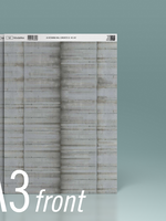 Modeltex Modeltex: Betonnen Keerwand 01 : Graffiti A3 1:87