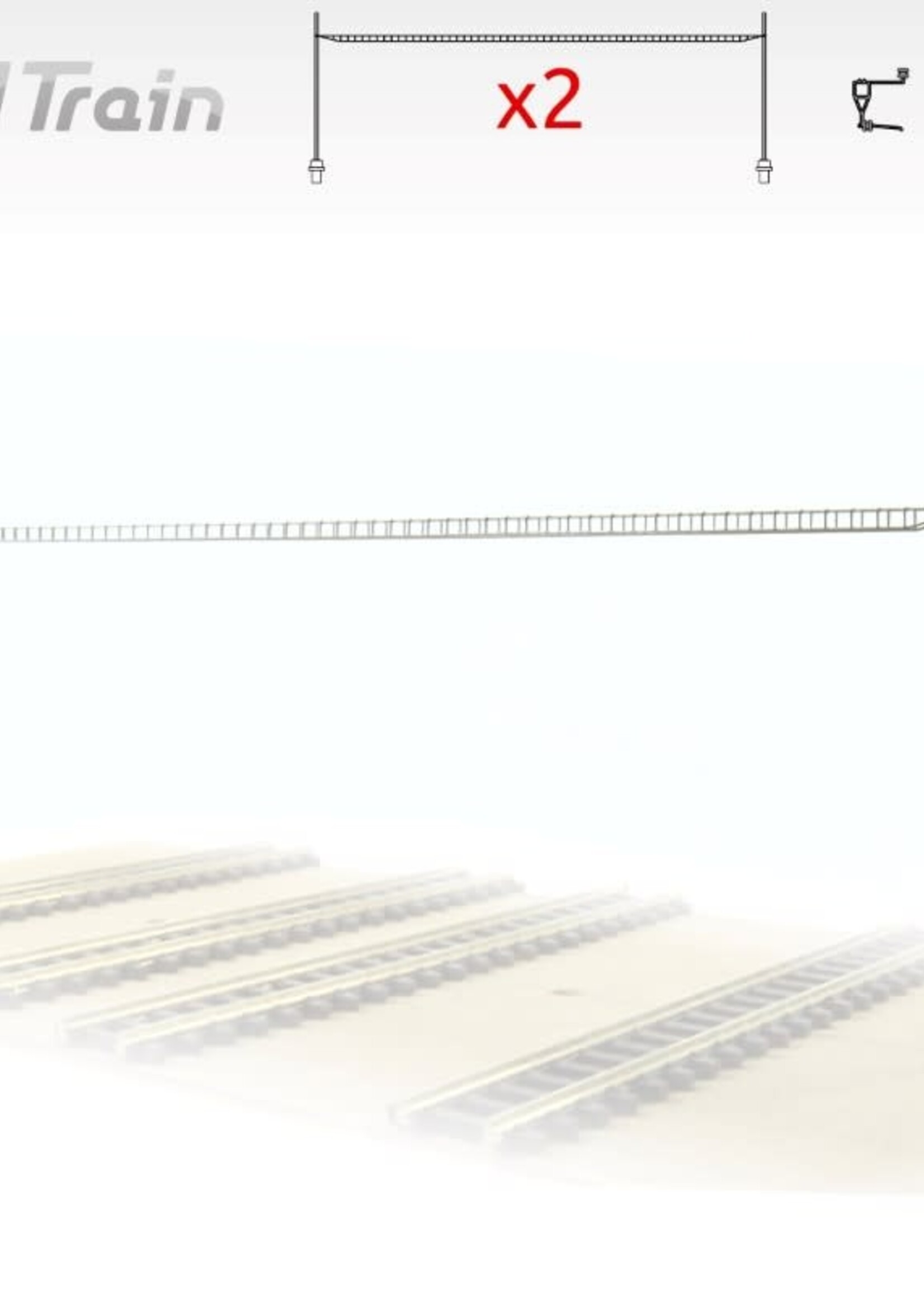 N-Train SBB - Cross span bridge for 4-6 tracks (2 units) (217.23)