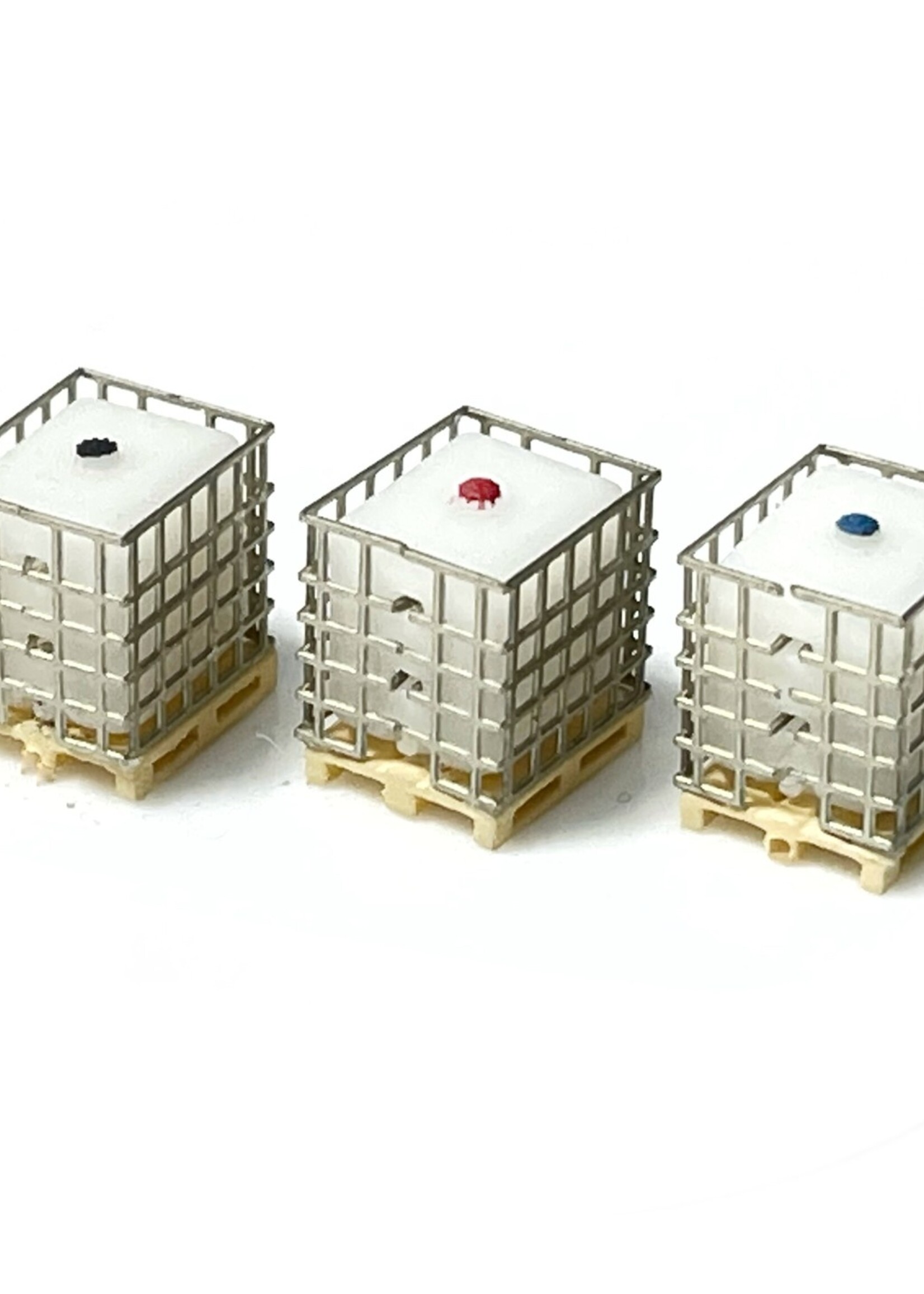 N-Train IBC "Intermediate Bulk Container" op pallet (3 stuks) (211013)