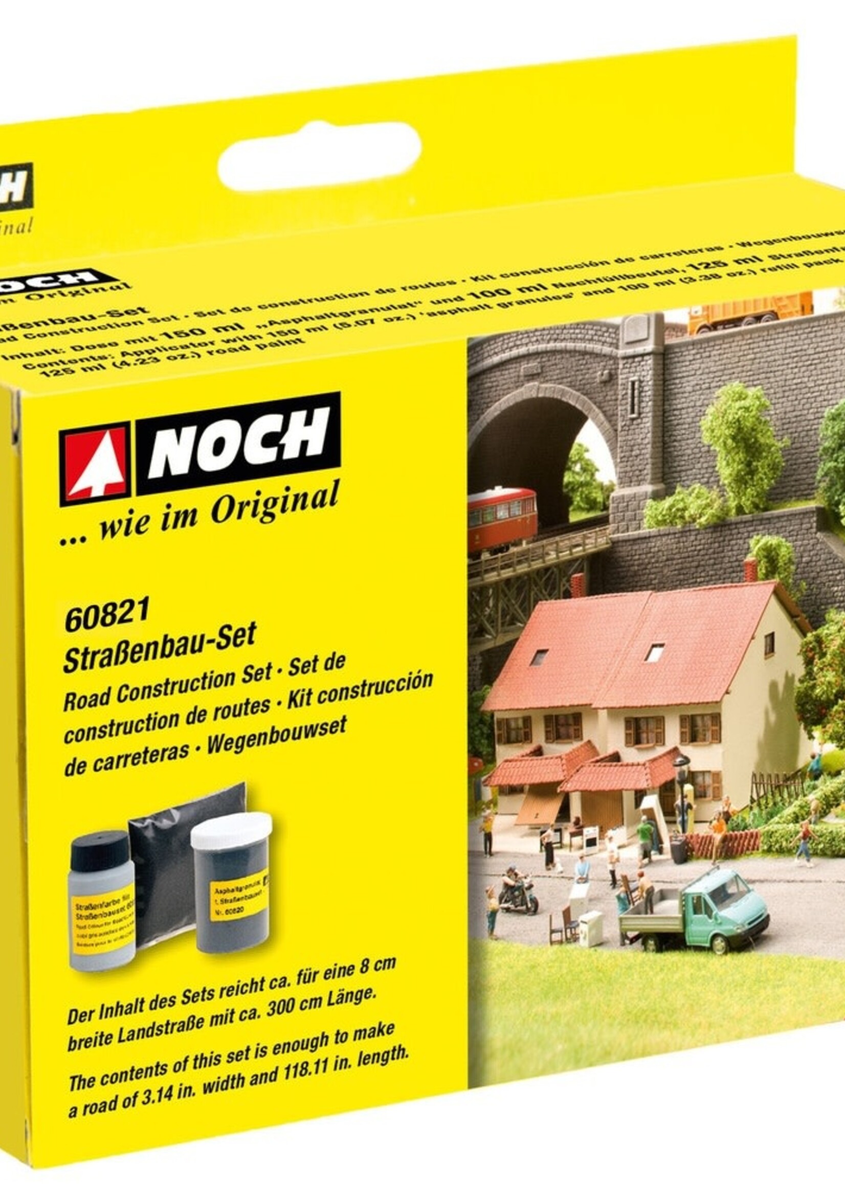 NOCH NOCH 60821 Start-Set Straßenbau  G,1,0,H0,H0M,H0E,TT,N,Z
