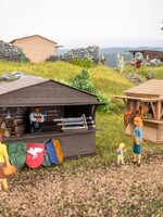 NOCH NOCH 65618 Themen-Set „Mittelaltermarkt“  H0