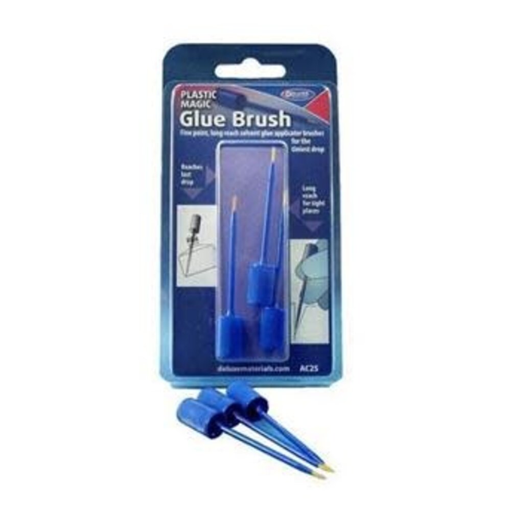 DELUXE DLMAC25 PLASTIC MAGIC GLUE BRUSH PACK AC25 Domburg Train Support
