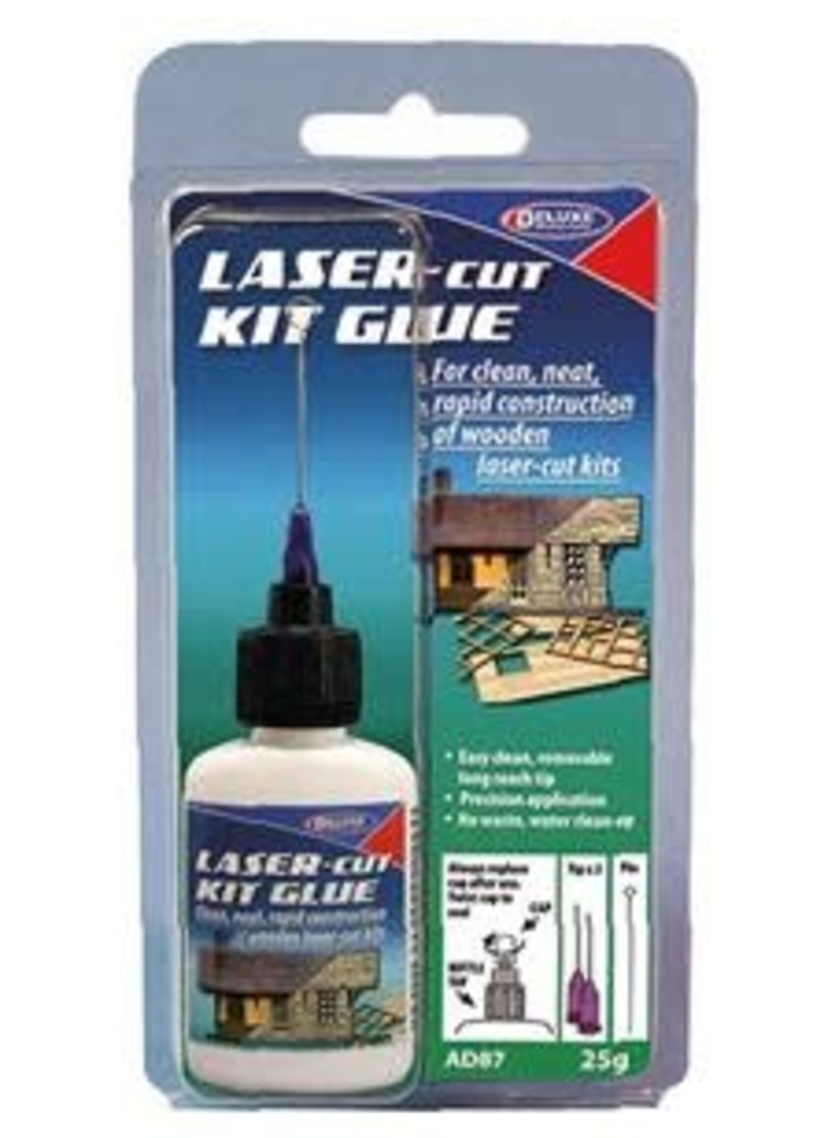 DELUXE DELUXE DLM-AD87 LASER-CUT KIT GLUE 25 GR AD87