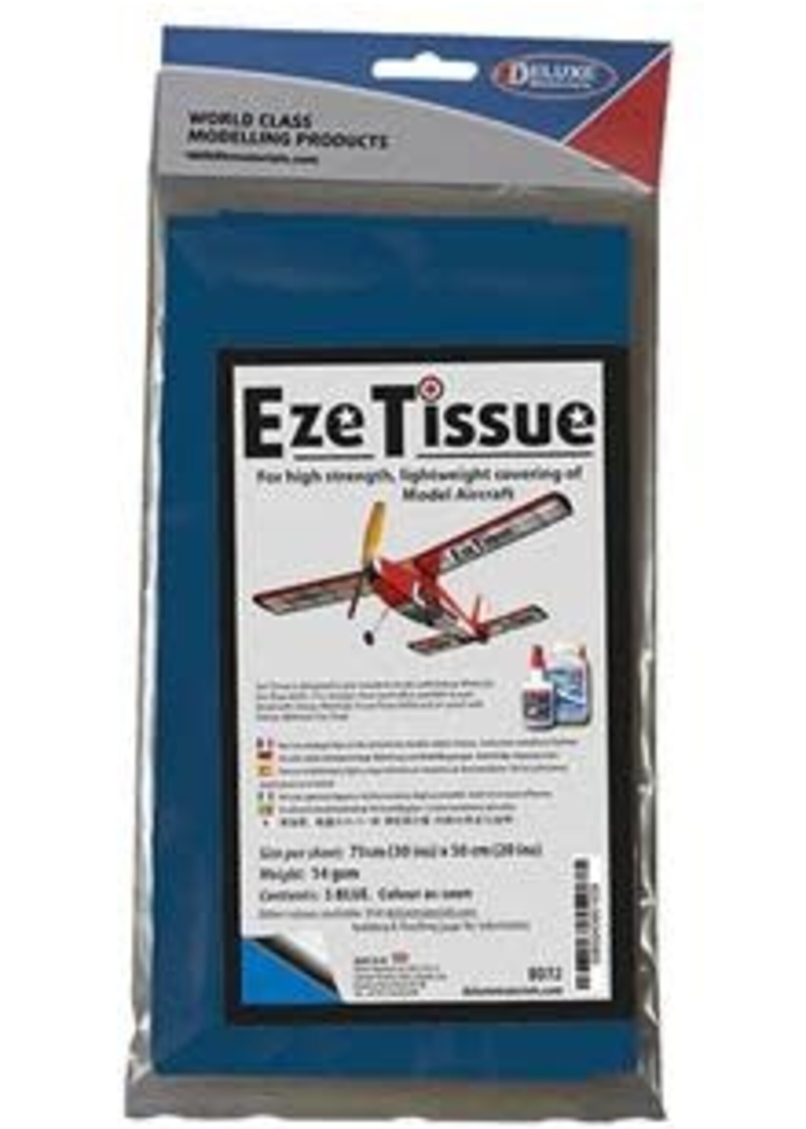 DELUXE DELUXE DLM-BD72 EZE TISSUE BLUE 5 SHEETS/PACK  BD72