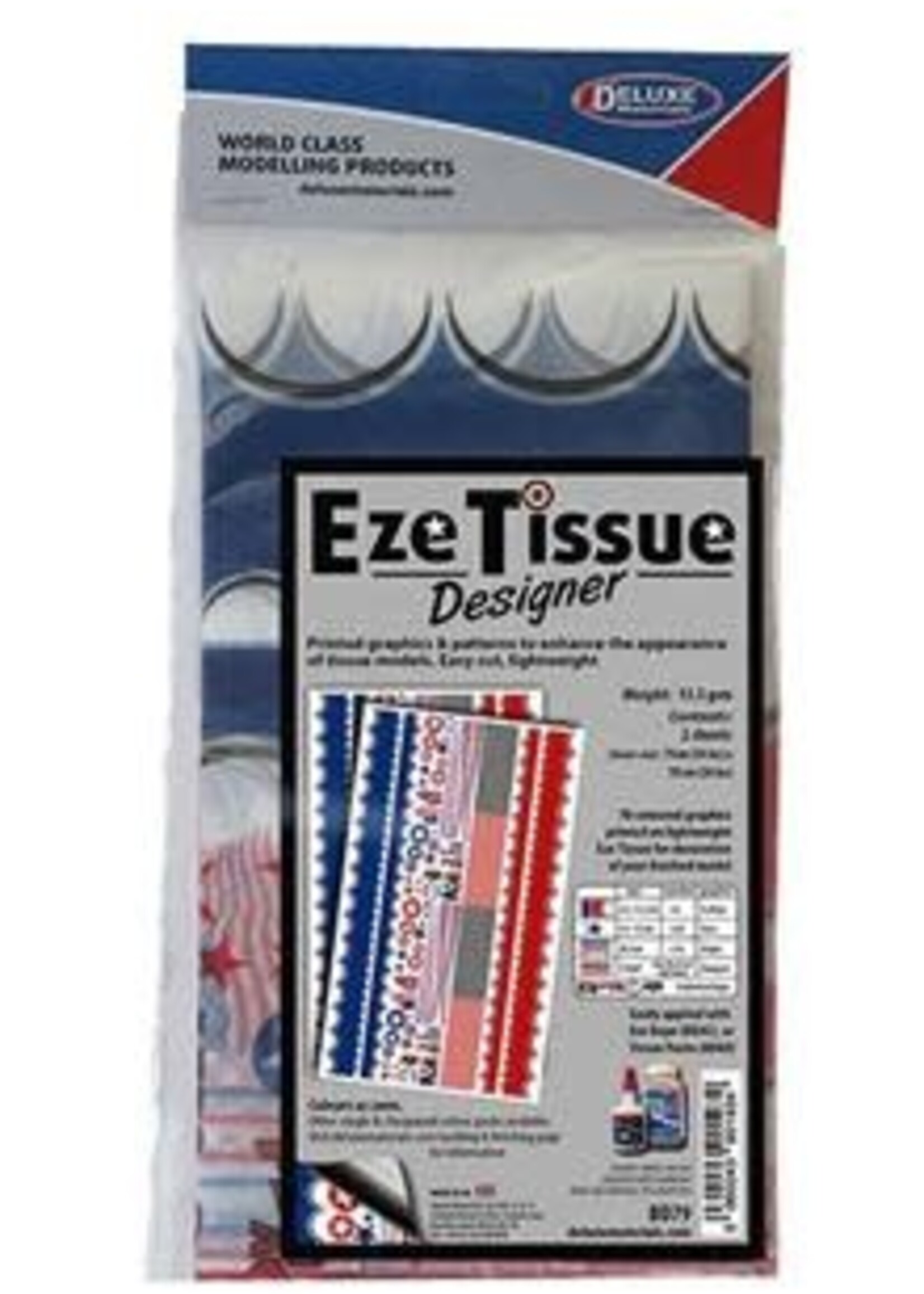 DELUXE DELUXE DLM-BD79 EZE TISSUE DESIGNER 2 SHEETS/PACK BD79