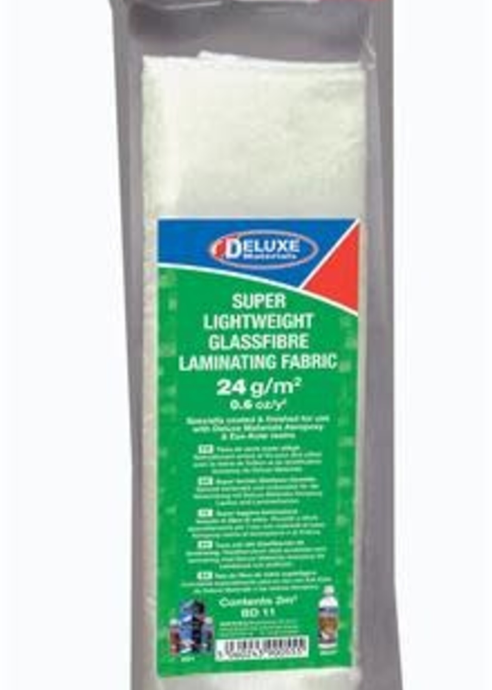 DELUXE DELUXE DLM-BD11 FIBREGLASS CLOTH 0.6OZ 2M2 BD11
