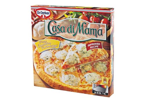 Dr. Oetker Casa di Mama Pizza quattro formaggi 