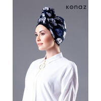 Konaz Tuch in der Farbe Marineblau | Amsterdam