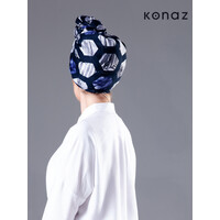 Konaz Tuch in der Farbe Marineblau | Amsterdam