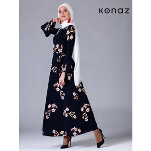 Kleid | Marineblau | Casablanca