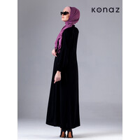 Abaya in der Farbe Schwarz | Peking