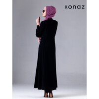 Abaya in der Farbe Schwarz | Peking