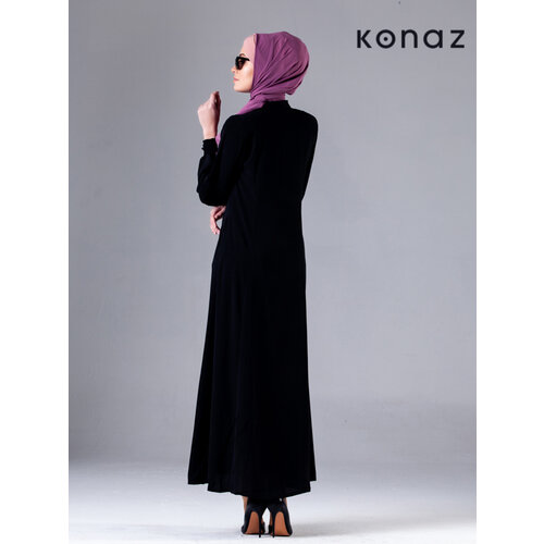 Abaya in der Farbe Schwarz | Peking