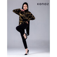 Bluse in der Farbe Schwarz | Budapest