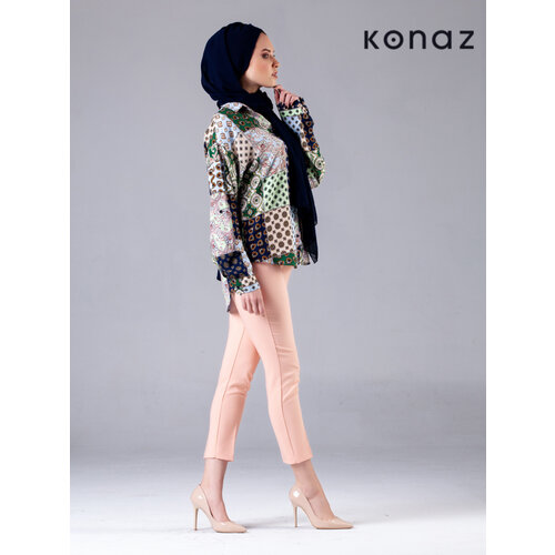 Bluse in der Farbe Khaki | Mexico City
