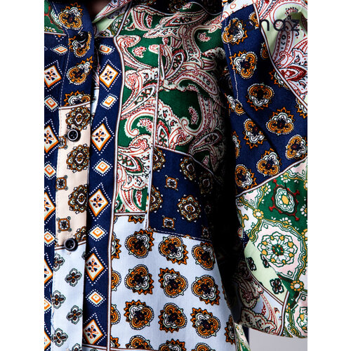 Bluse in der Farbe Khaki | Mexico City