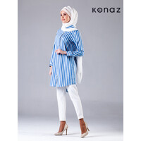 Mavi Beyaz renginde Tunik | Wellington