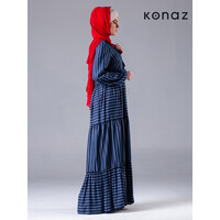 Kleid in der Farbe Indigo | Zurich