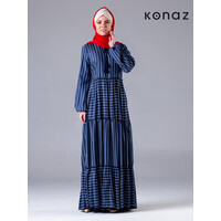Kleid in der Farbe Indigo | Zurich