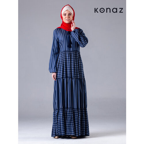 Kleid in der Farbe Indigo | Zurich