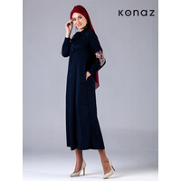 Abaya in der Farbe Marineblau | Warsaw