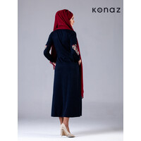 Abaya in der Farbe Marineblau | Warsaw