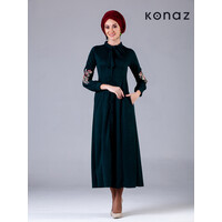 Abaya in der Farbe Smaragd | Warsaw