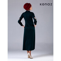Abaya in der Farbe Smaragd | Warsaw
