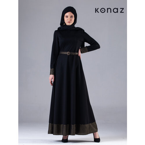 Abendkleid in der Farbe Schwarz | Milan