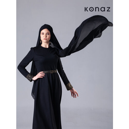 Abendkleid in der Farbe Schwarz | Milan