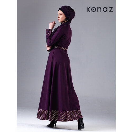Abendkleid in der Farbe Violett | Milan