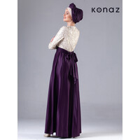 Abendkleid in der Farbe Violett | Vienna
