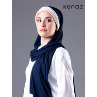Lacivert renginde Şal | Porto