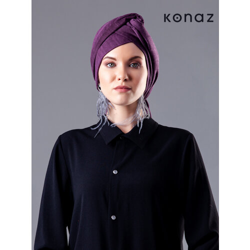 Tuch in der Farbe Violett | Sofia
