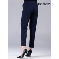 Lacivert renginde Pantalon | Dubai