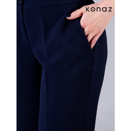 Lacivert renginde Pantalon | Dubai