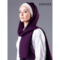 Tuch in der Farbe Violett | Cape Town