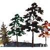 Wand decoratie bomen in herfst kleuren art 1413