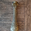 Wand decoratie Struisvogel goud