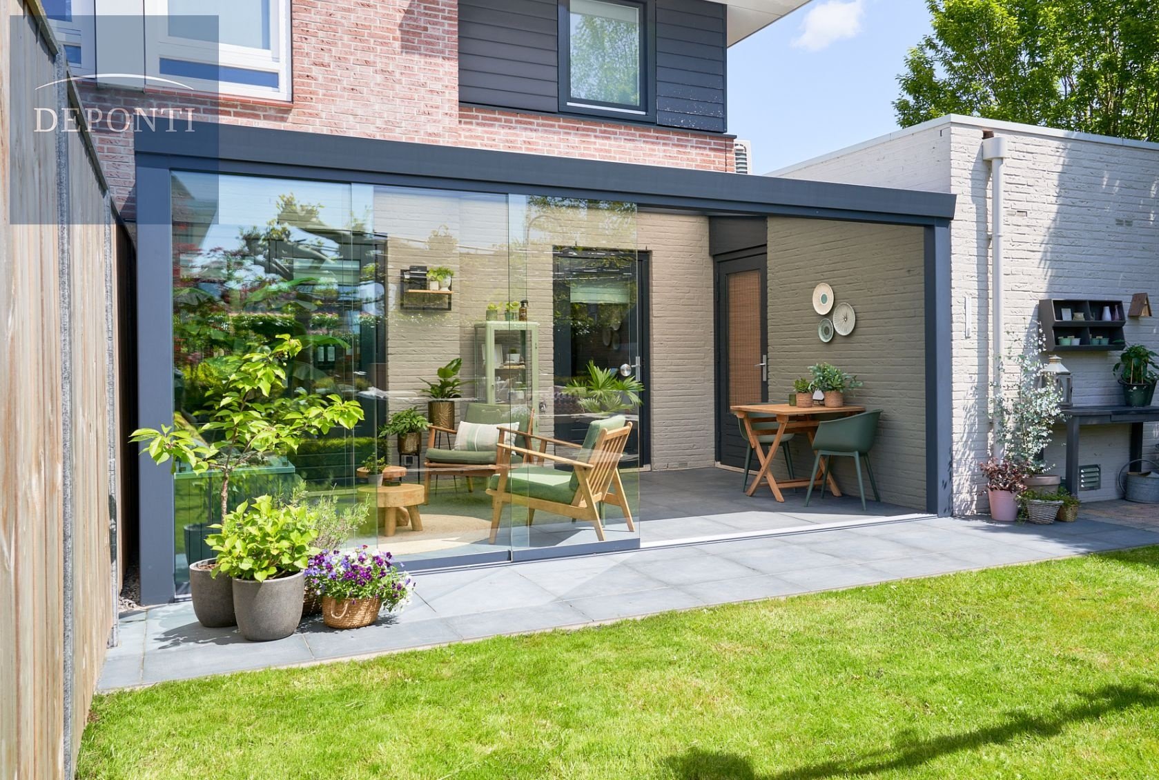 Veranda Giallo polydak  606x250