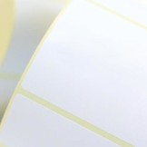 Shipping label with a core of 25 mm format 102 x 150 mm