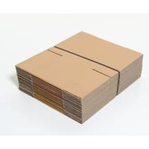 Folding box double corrugated cardboard
