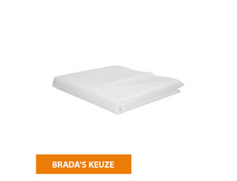 HDPE vlakke zakken 35my formaat 54 x 80 cm (Transparant)