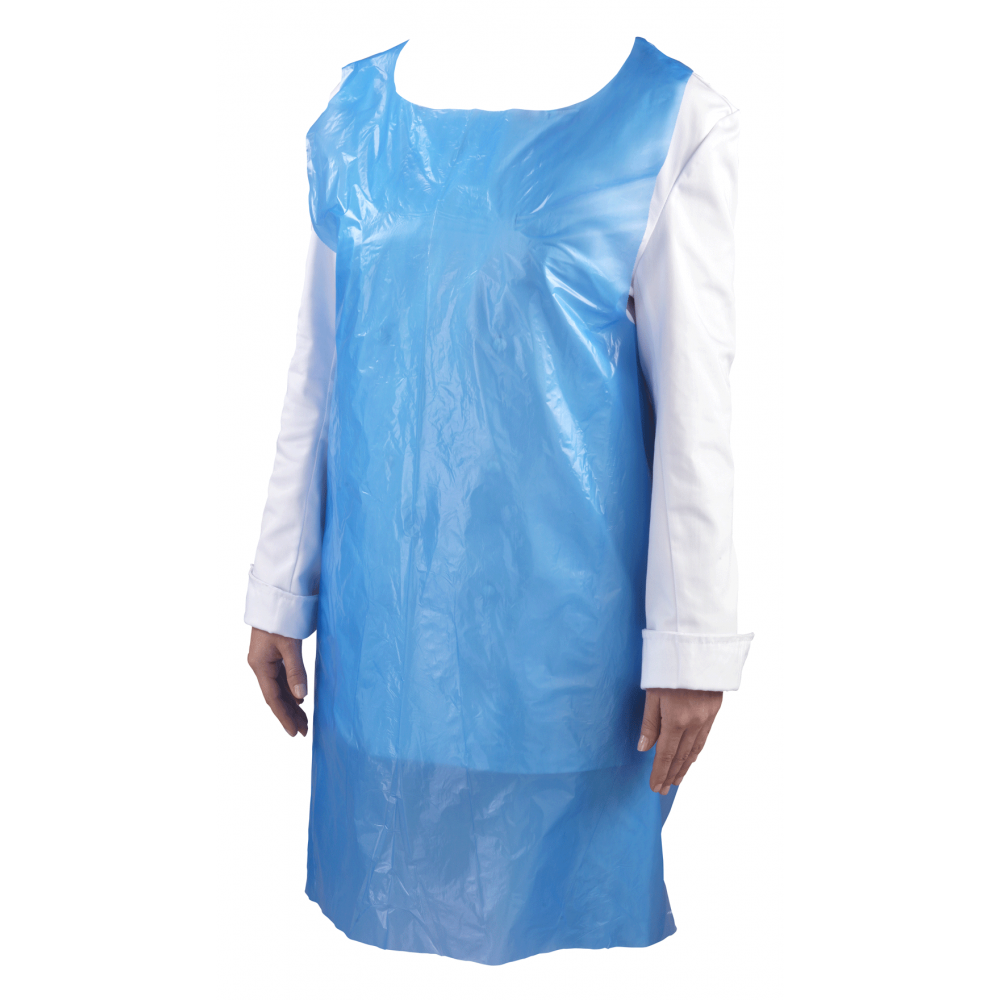 LDPE tear-off apron on block/in a box 35my format 850 x 130 cm