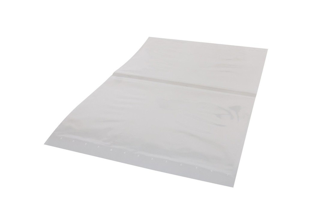 HDPE zak 20my formaat 120 x 135 cm (Transparant)