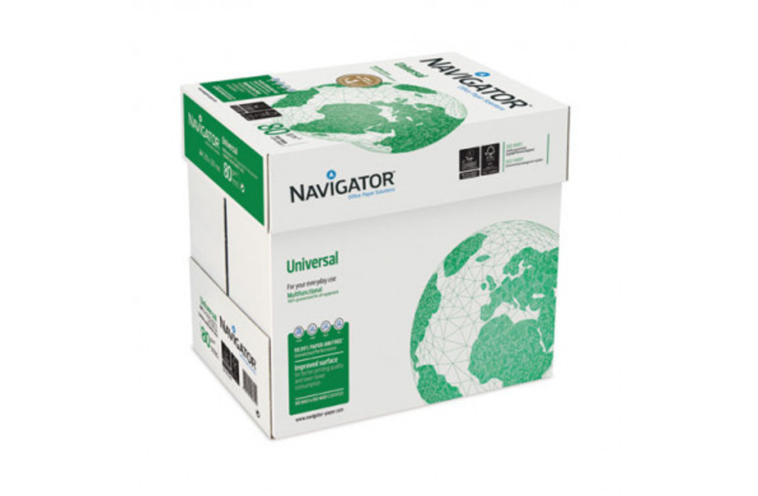 Navigator universal printpapier formaat 210 x 297 mm A4 80 grams