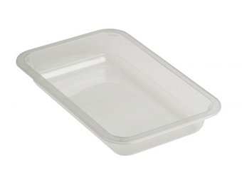 PP VP9/22 schalen (530cc) formaat 230 x 145 x 22 mm (Transparant)