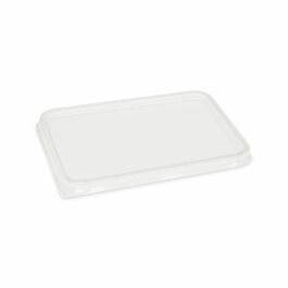 PET 180/ saladebakjes deksel formaat 108 x 82 mm
